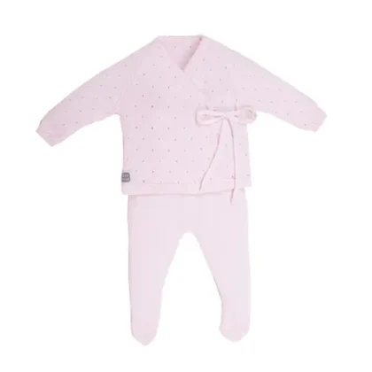 Conjunto Bebé Aire Rosa