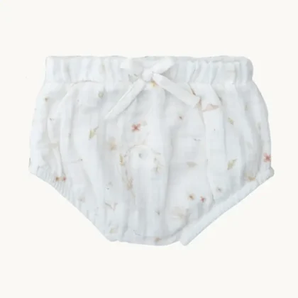 Cubrepañal de Muselina con Estampado Floral