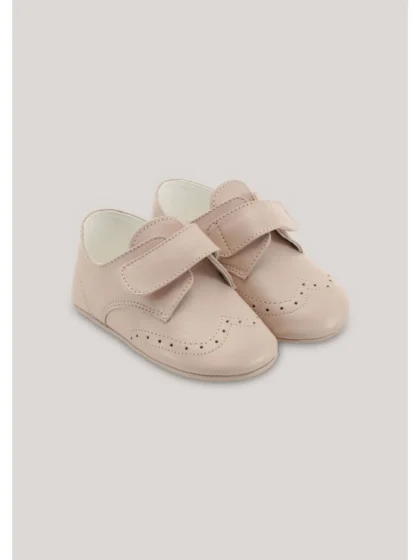 Calzado De Piel Pre-walker | Rosa Francesa