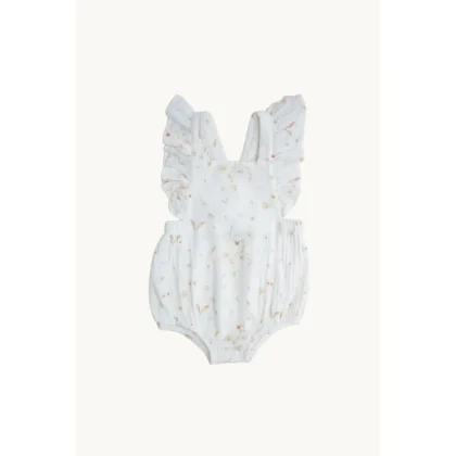 Peto de muselina con estampado de flores