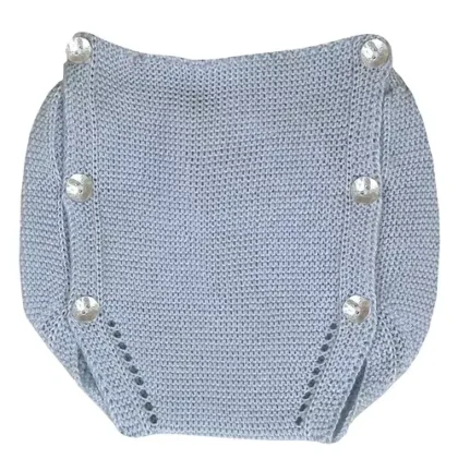 Bloomers Botones Azul