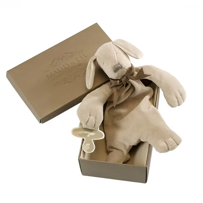 Doudou Maud n Lil con caja y tarjeta para regalo
