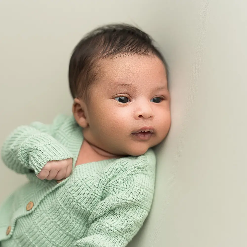 Chaqueta de punto verde suave sin costuras - Imagen 2