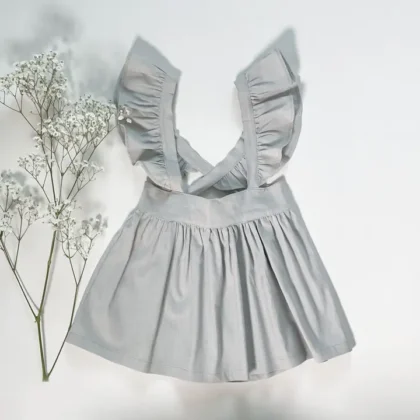 Vestido peto de lino orgánico