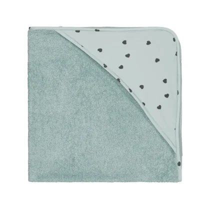 Capa de baño Colette corazón azul spray